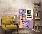 Blah Blah Blah by Andreas Magnusson on GIANT ART - illustration telephone