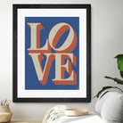 Retro Love by Andreas Magnusson on GIANT ART - illustration love