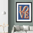 Retro Love by Andreas Magnusson on GIANT ART - illustration love