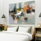 Green by Sage Rust on GIANT ART - cheney black abstract julia cheney