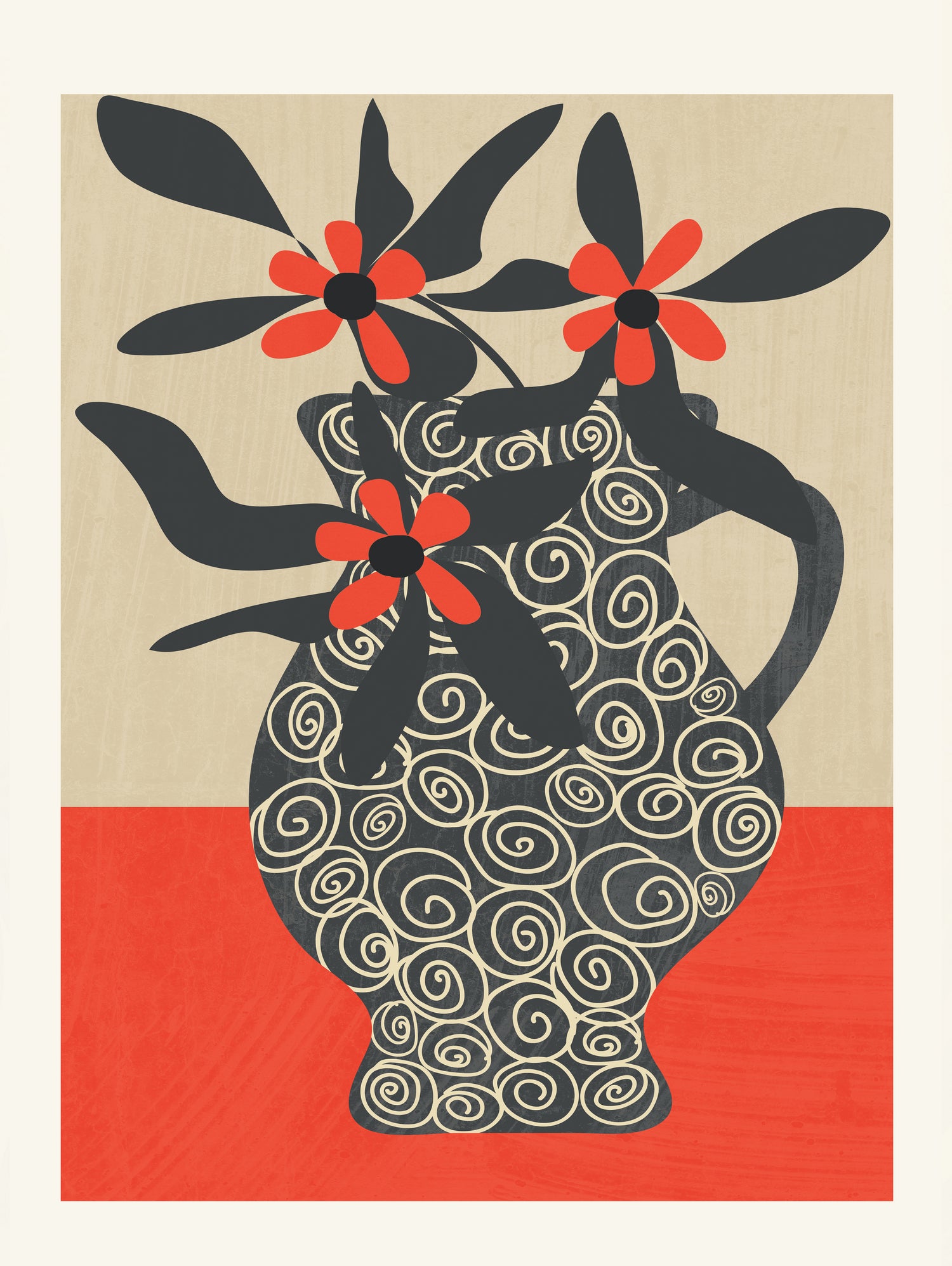 Modern Bloom by Flow Line on GIANT ART - illustration abstract