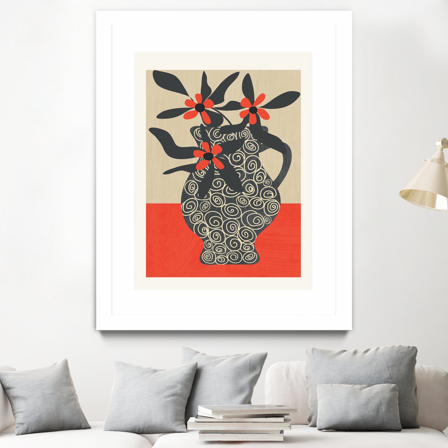 Modern Bloom by Flow Line on GIANT ART - illustration abstract