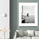 Jumping From a Boat by Andreas Magnusson on GIANT ART - photography boat