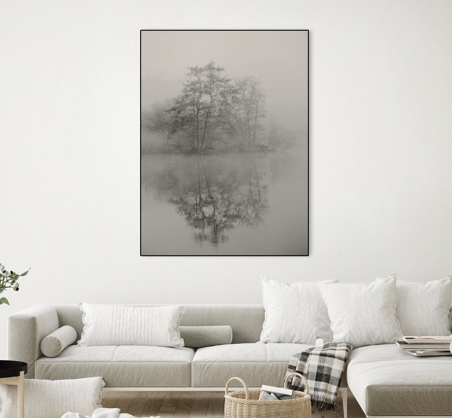 Swan lake by By PEJ on GIANT ART -  botanical 