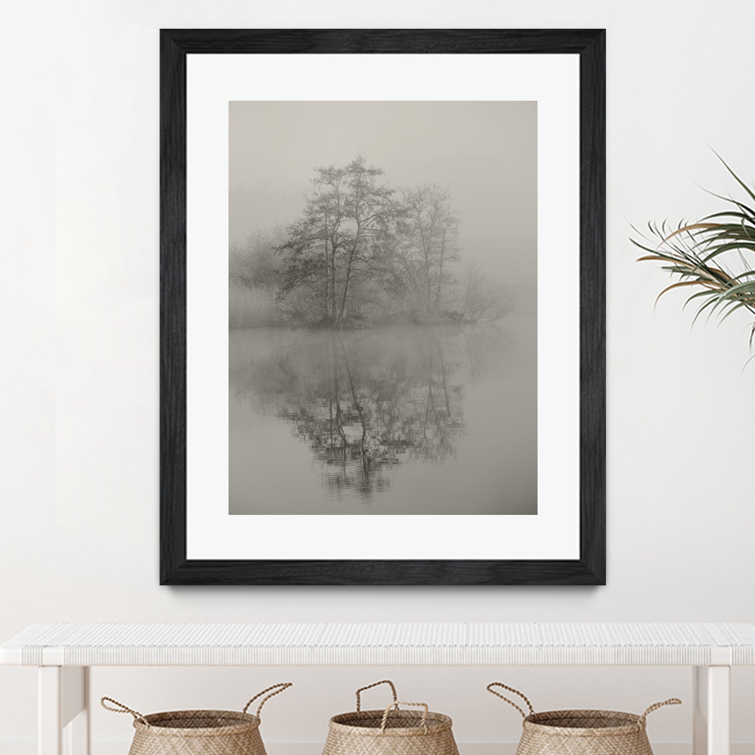 Swan lake by By PEJ on GIANT ART -  botanical 