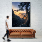 Forests towering over endless mountains by Yuan Cui on GIANT ART -  photography 