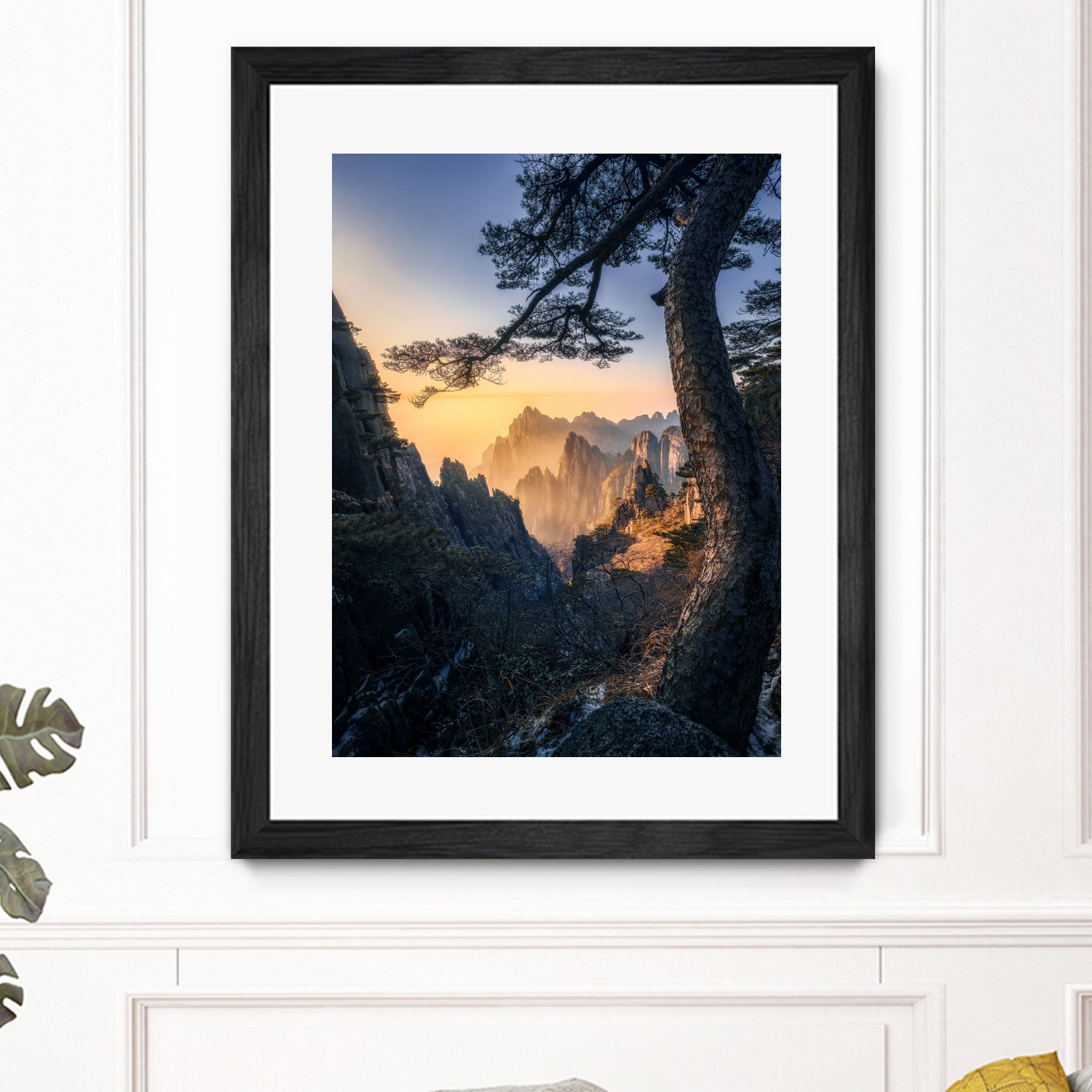 Forests towering over endless mountains by Yuan Cui on GIANT ART -  photography 