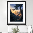 Forests towering over endless mountains by Yuan Cui on GIANT ART -  photography 