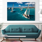 Race start by Marc Pelissier on GIANT ART - sailboats photography sailboats