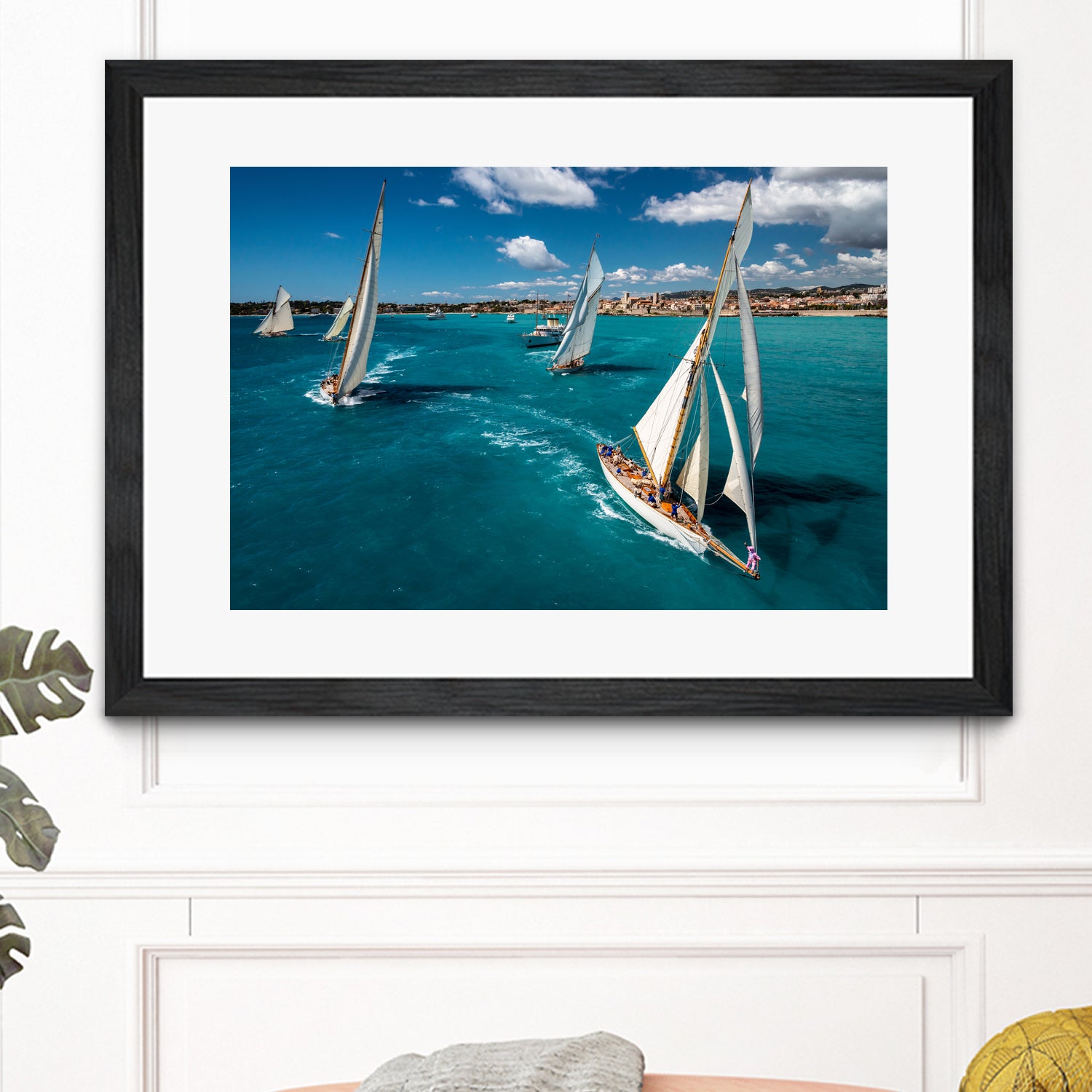 Race start by Marc Pelissier on GIANT ART - sailboats photography sailboats