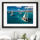 Race start by Marc Pelissier on GIANT ART - sailboats photography sailboats