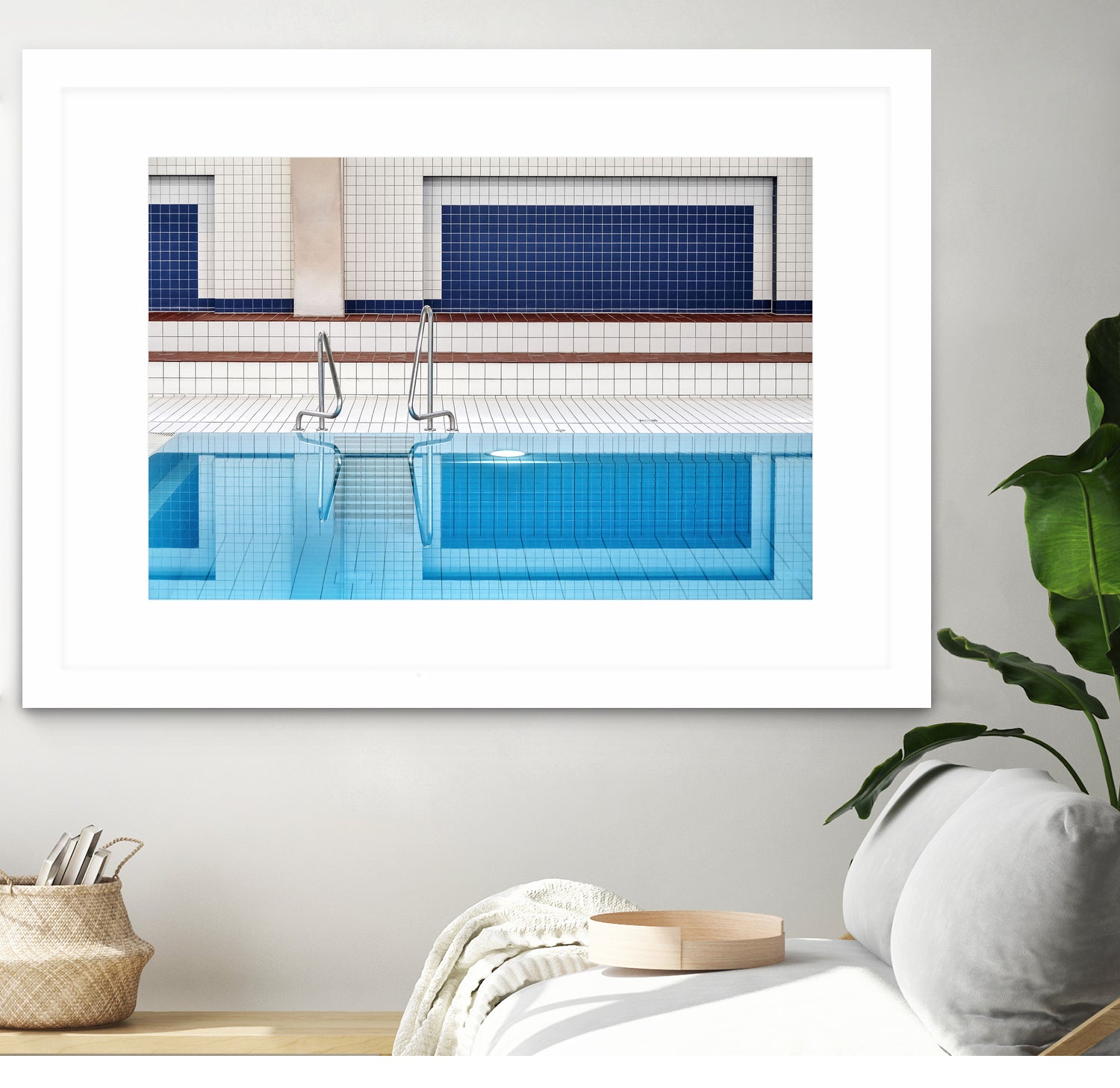 swimming by Renate on GIANT ART - abstract indoor