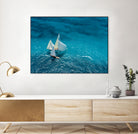 Croisement bleu by Marc on GIANT ART - landscape ship