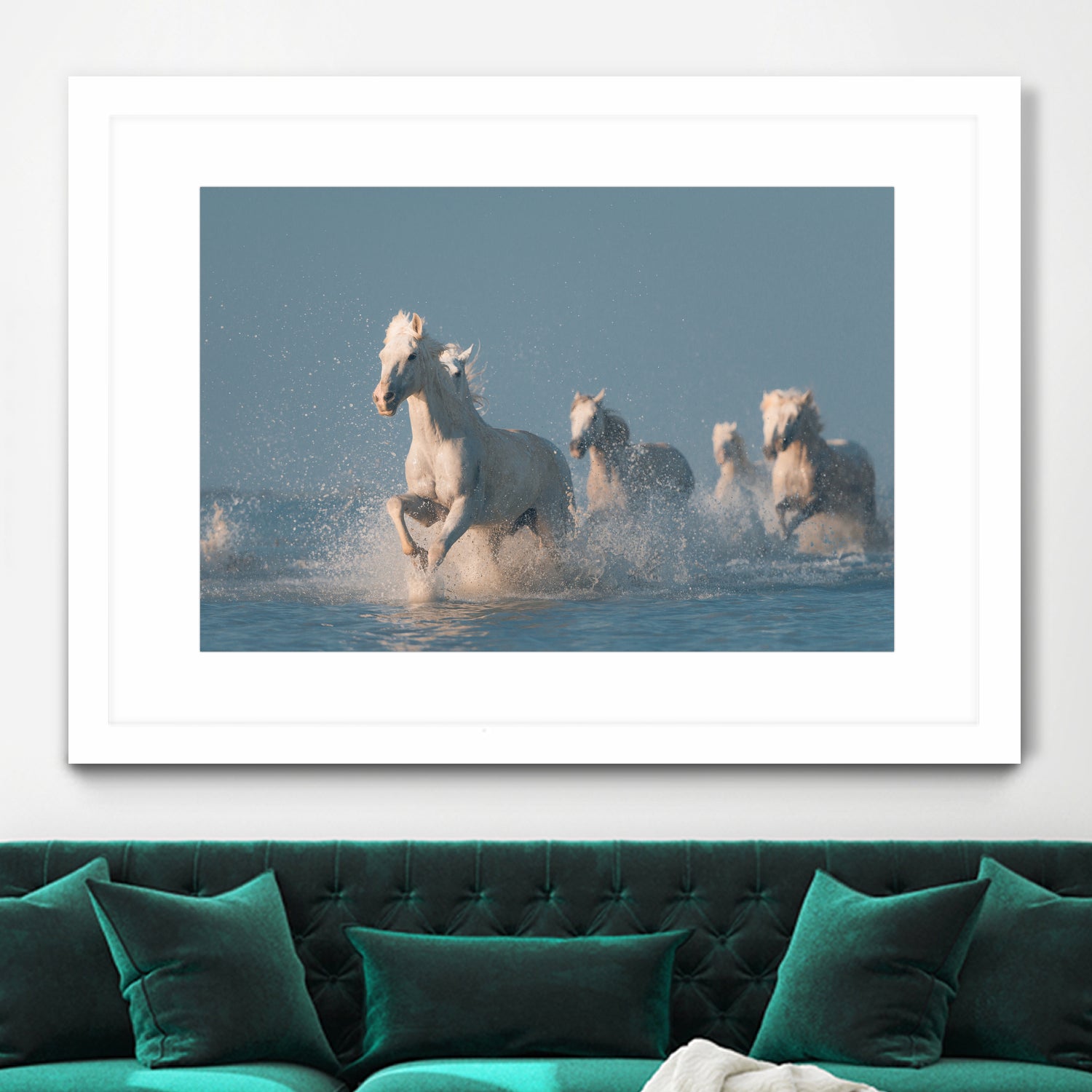 Angels of Camargue by Rostovskiy on GIANT ART - animals horse