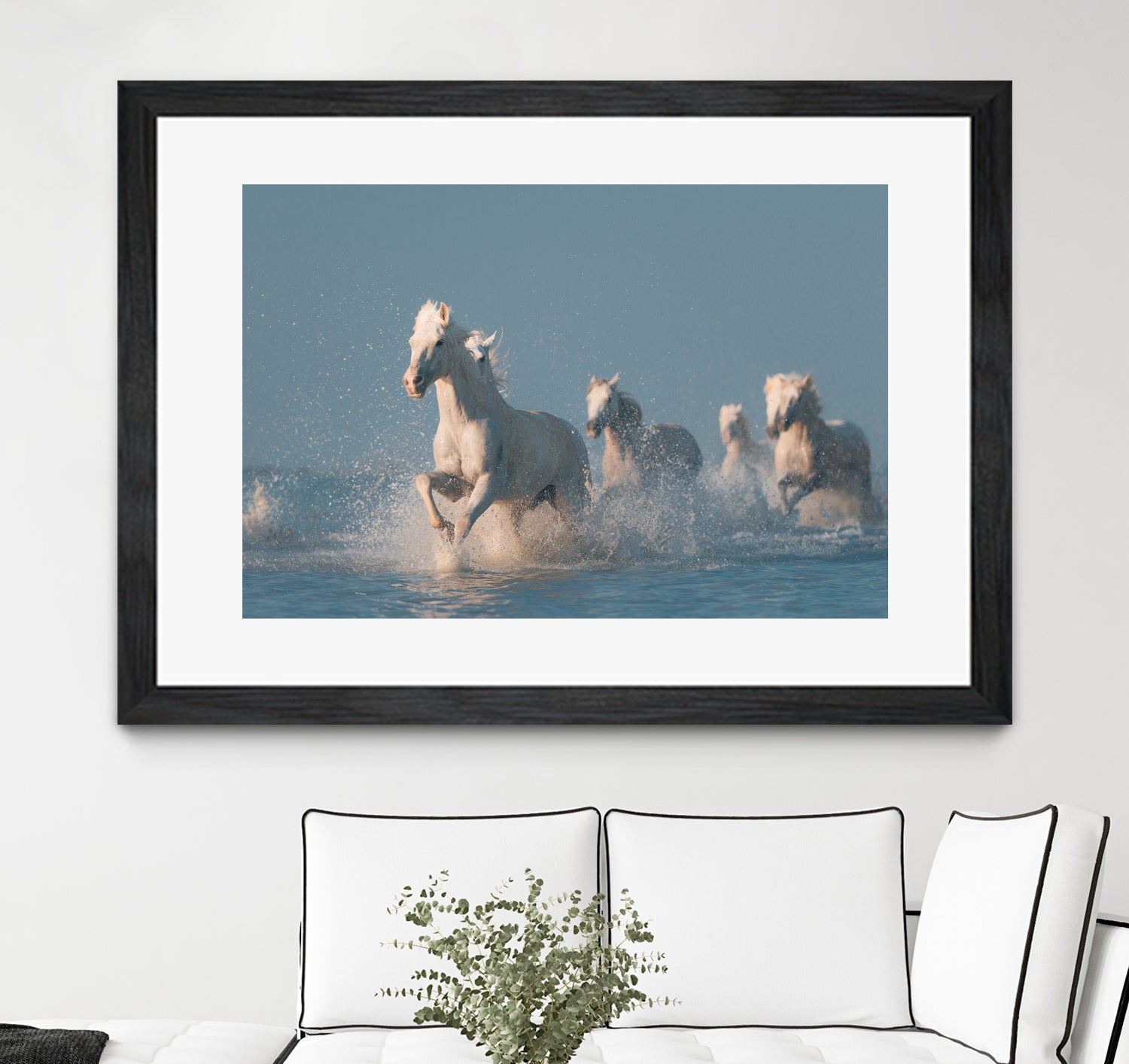 Angels of Camargue by Rostovskiy on GIANT ART - animals horse