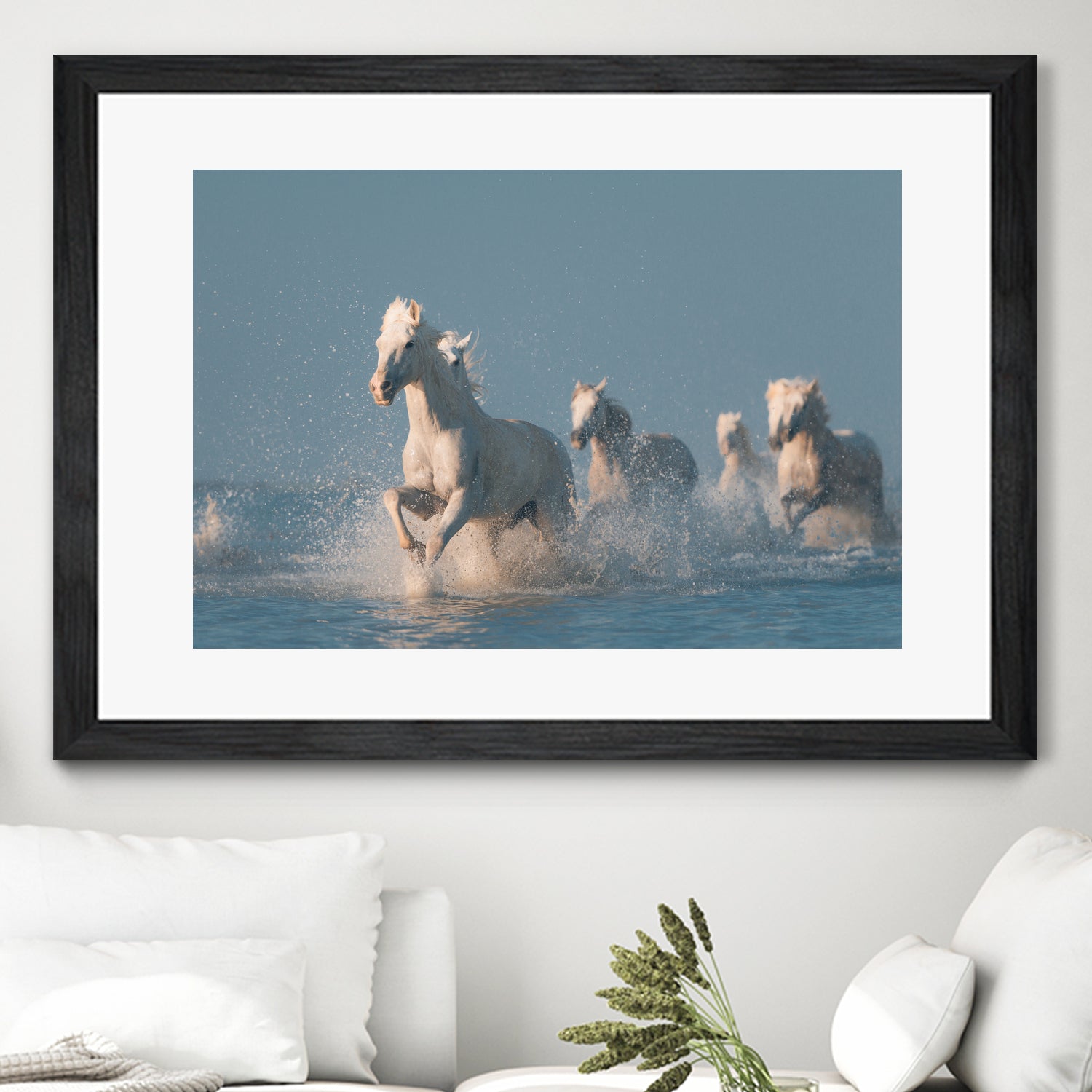 Angels of Camargue by Rostovskiy on GIANT ART - animals horse