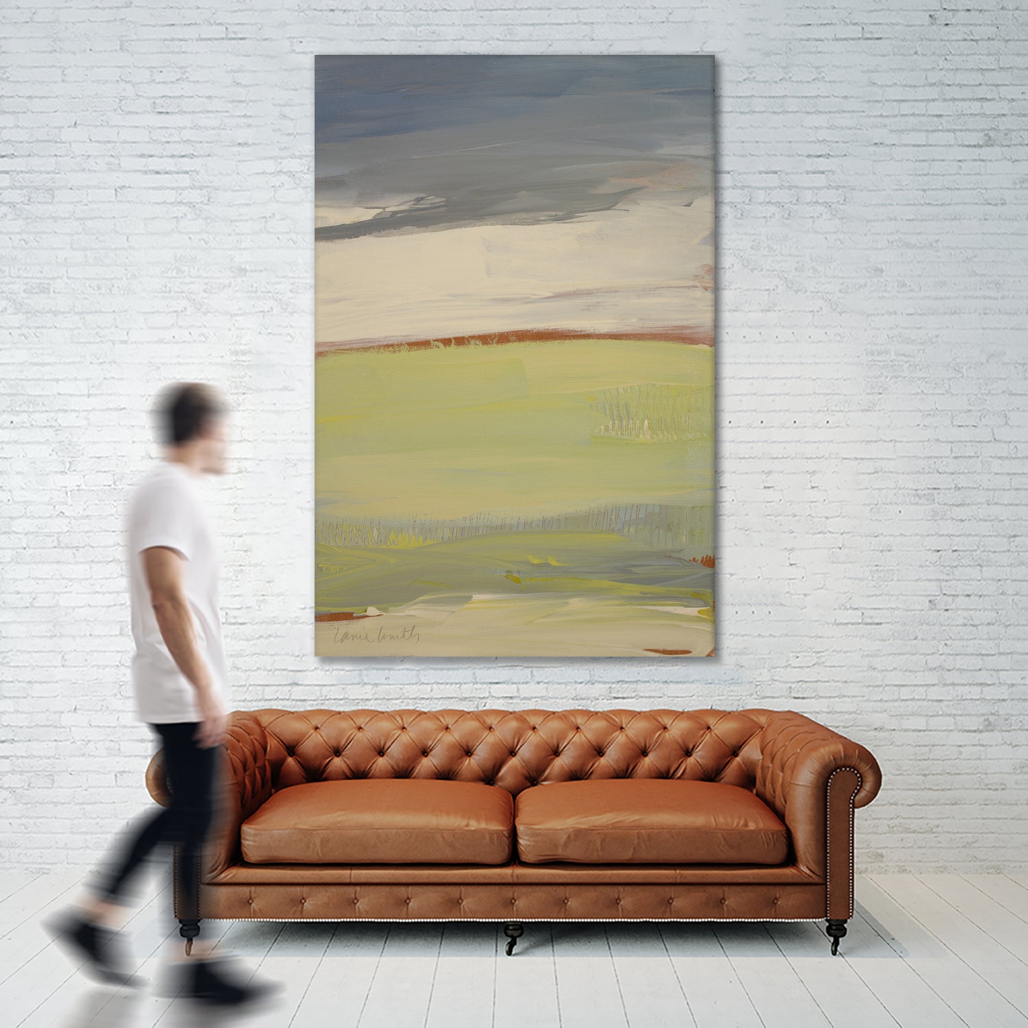 Flatlands I by Lanie Loreth on GIANT ART - abstract flatlands