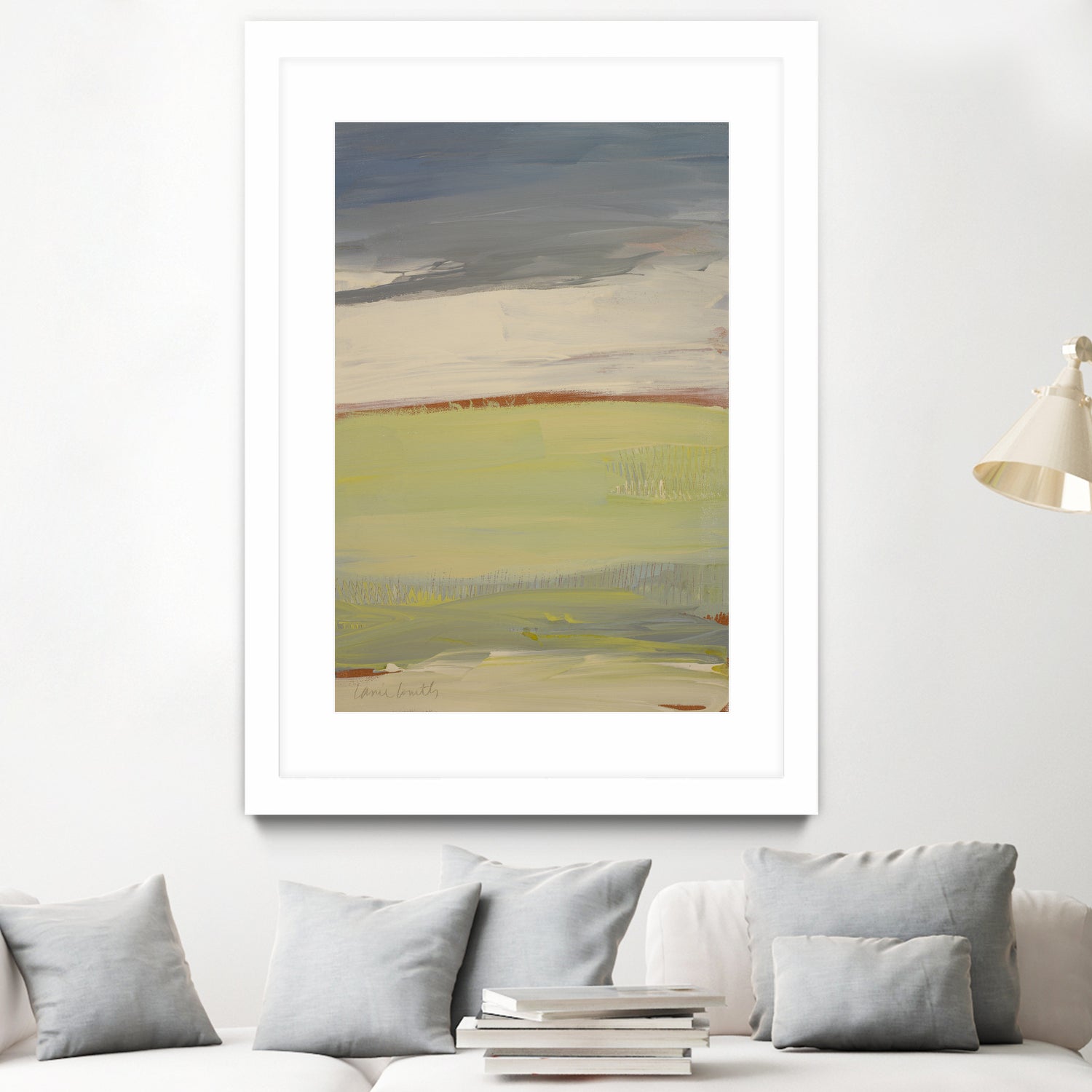 Flatlands I by Lanie Loreth on GIANT ART - abstract flatlands