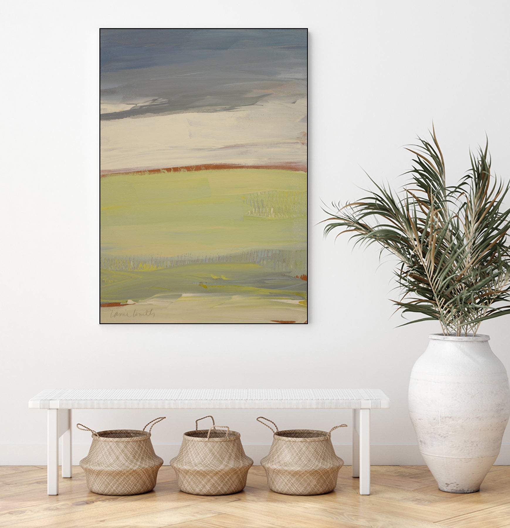 Flatlands I by Lanie Loreth on GIANT ART - abstract flatlands