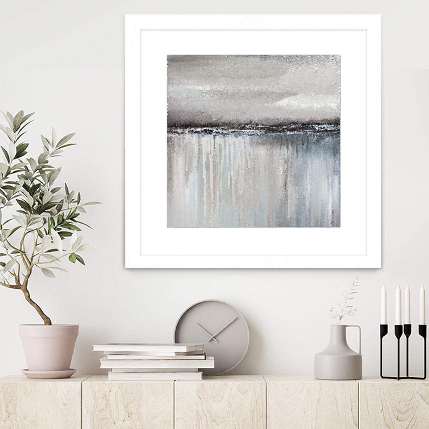 Muted Paysage I by Patricia Pinto on GIANT ART - abstract muted