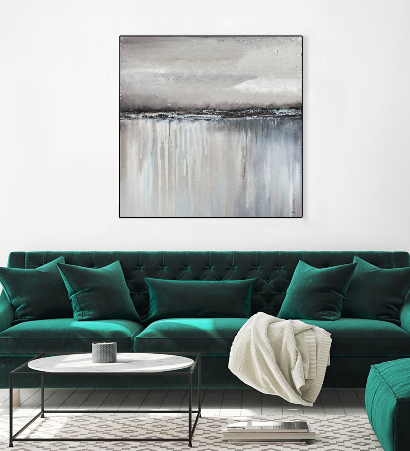 Muted Paysage I by Patricia Pinto on GIANT ART - abstract muted