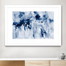 Blueberry Splatter Abstract by Kat Papa on GIANT ART - abstract blueberry