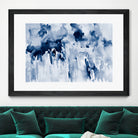 Blueberry Splatter Abstract by Kat Papa on GIANT ART - abstract blueberry