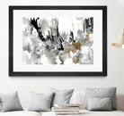 Neutral Splatter by Kat Papa on GIANT ART - abstract neutral