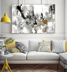 Neutral Splatter by Kat Papa on GIANT ART - abstract neutral