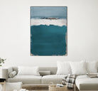 Deep Blue Sea Abstract by Lanie Loreth on GIANT ART - abstract deep