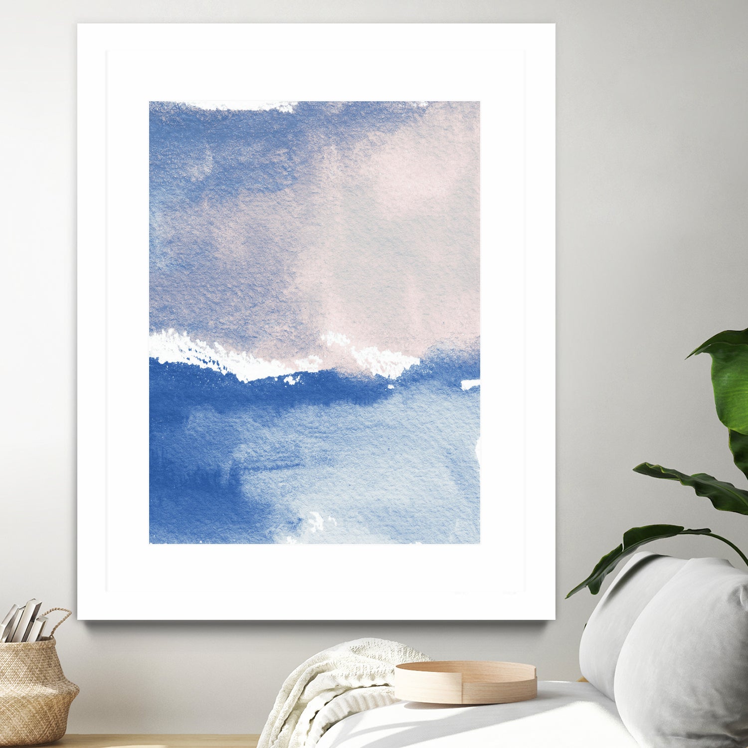 Blue Skies by Elizabeth Medley on GIANT ART - abstract abstract