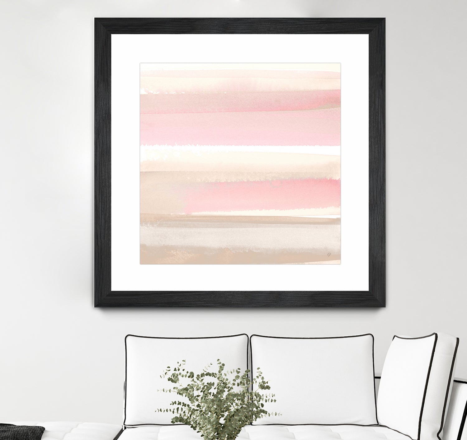 Blush Pasture II by Lanie Loreth on GIANT ART - abstract blush