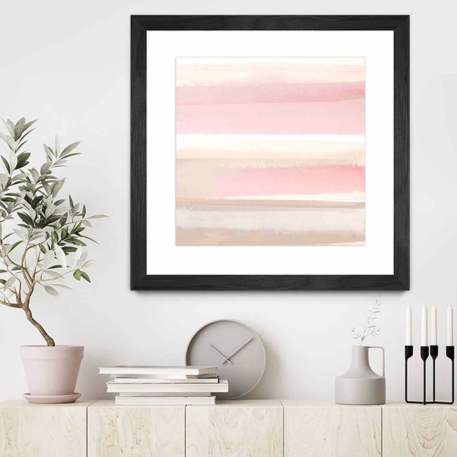 Blush Pasture II by Lanie Loreth on GIANT ART - abstract blush