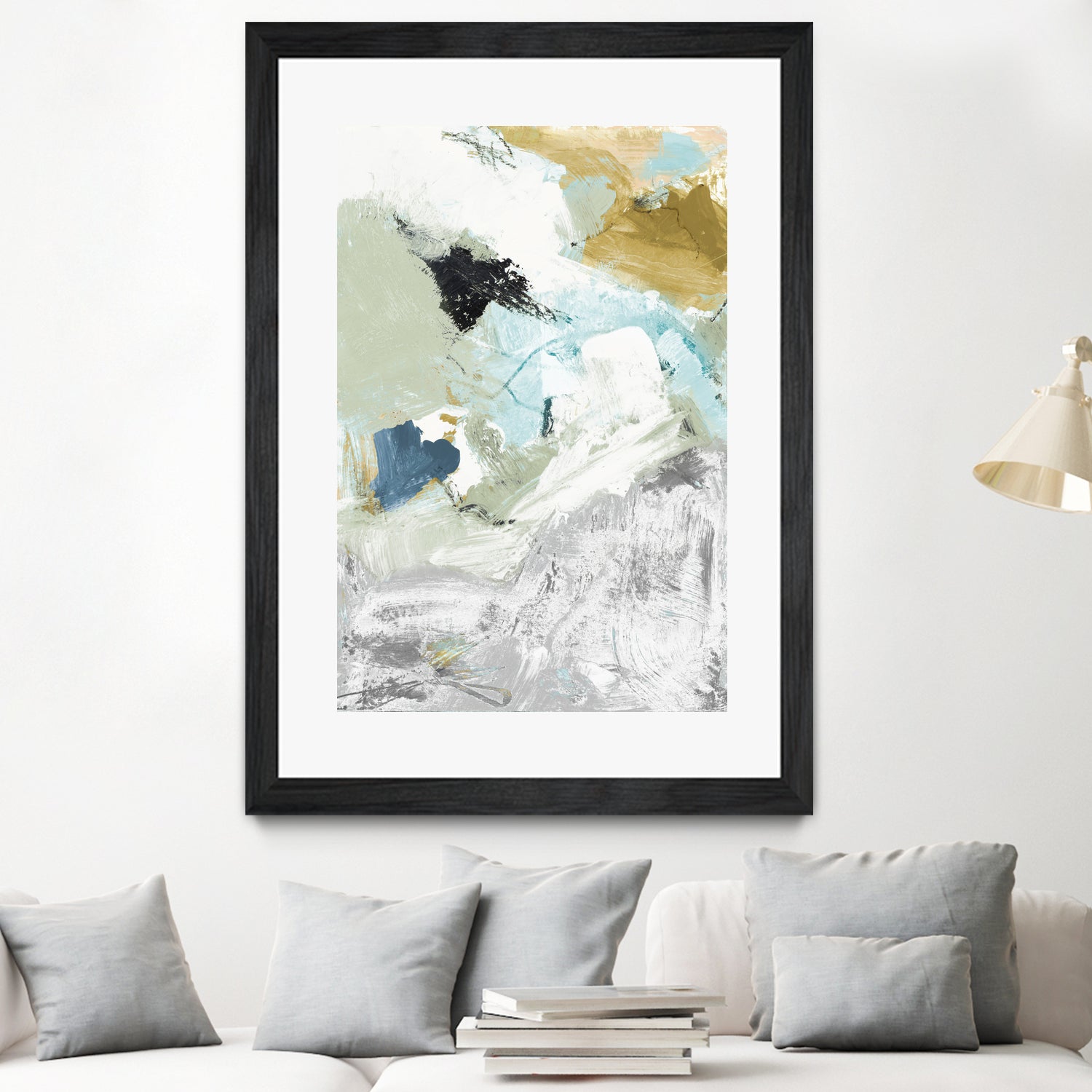 Winter Blues II by Lanie Loreth on GIANT ART - abstract winter