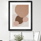 Fresh Shapes In Brown by Patricia Pinto on GIANT ART - abstract abstract