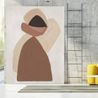 Mid-century In Brown I by Patricia Pinto on GIANT ART - abstract abstract