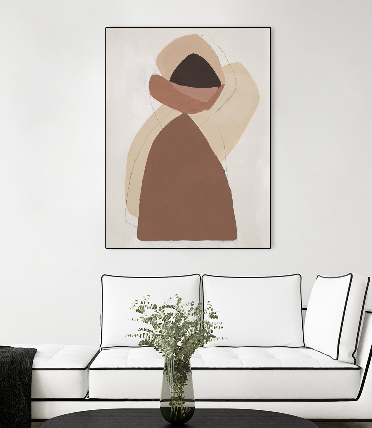 Mid-century In Brown I by Patricia Pinto on GIANT ART - abstract abstract