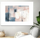 Pink and Blue Abstract I by Lanie Loreth on GIANT ART - abstract abstract