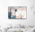 Pink and Blue Abstract I by Lanie Loreth on GIANT ART - abstract abstract