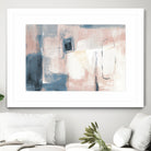 Pink and Blue Abstract I by Lanie Loreth on GIANT ART - abstract abstract