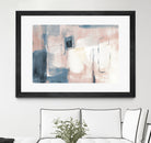 Pink and Blue Abstract I by Lanie Loreth on GIANT ART - abstract abstract