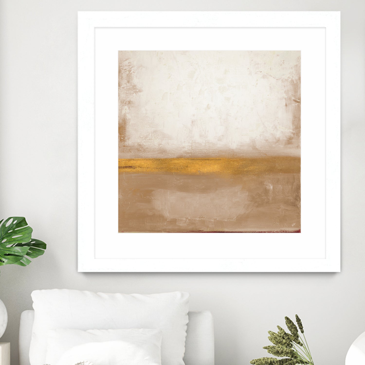 Gold Peak by Patricia Pinto on GIANT ART - abstract gold