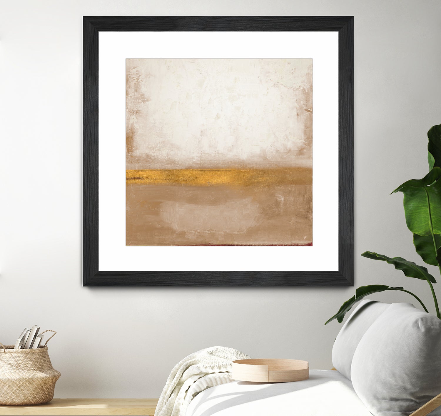 Gold Peak by Patricia Pinto on GIANT ART - abstract gold