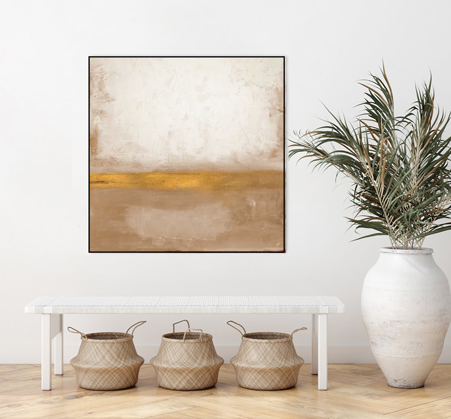 Gold Peak by Patricia Pinto on GIANT ART - abstract gold