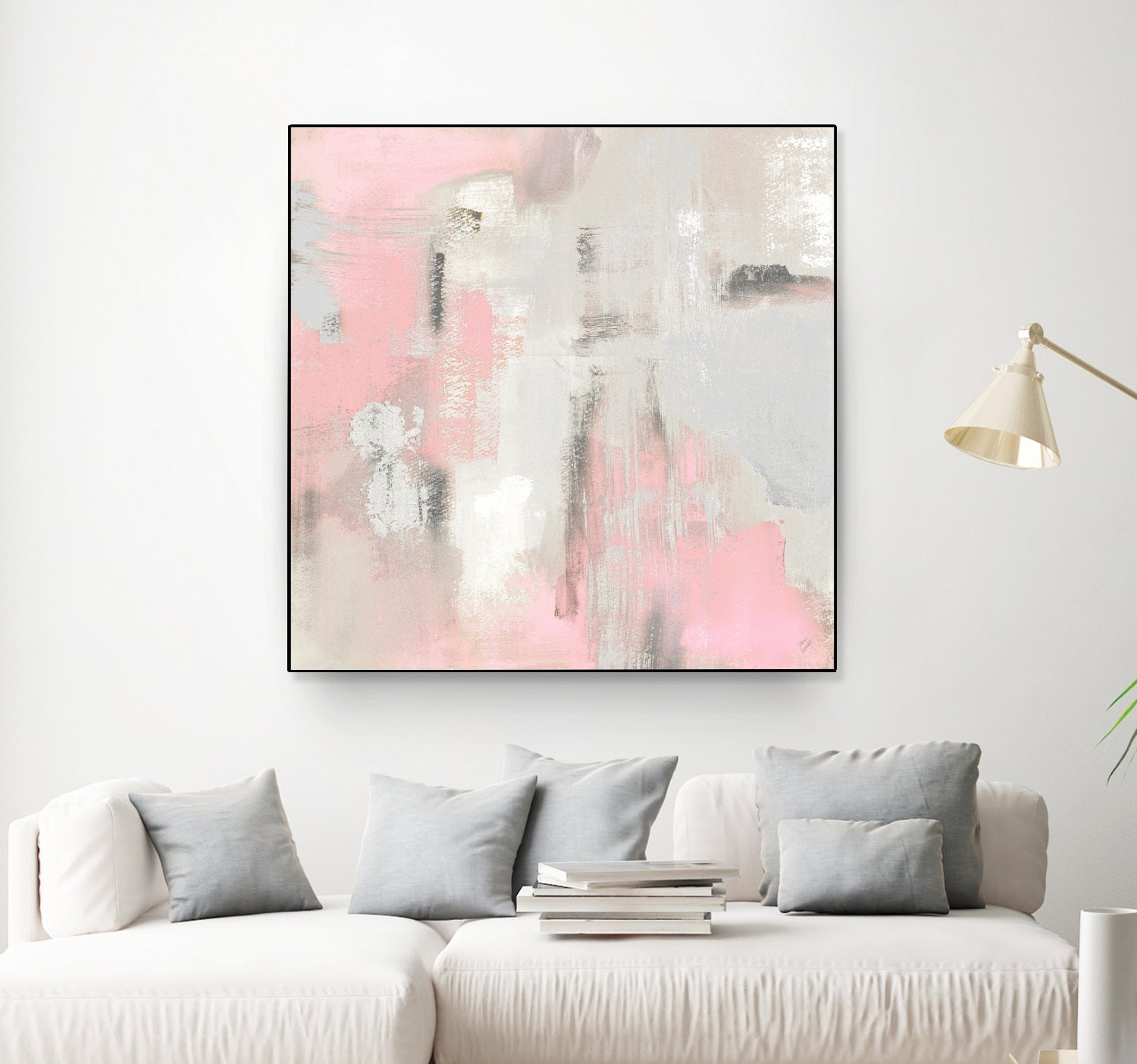 Pink Oasis by Lanie Loreth on GIANT ART - abstract pink