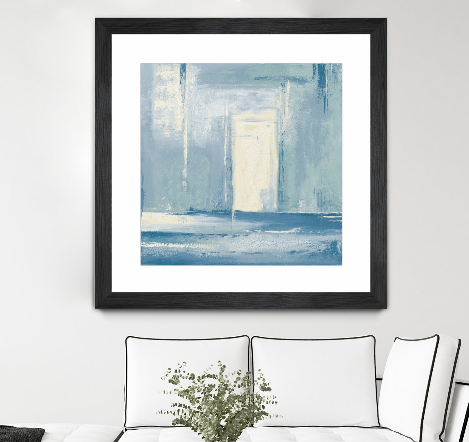 Blue Room Abstract I by Patricia Pinto on GIANT ART - abstract blue