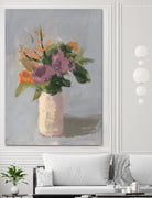 Fall Floral by Pamela Munger on GIANT ART - grey botanical