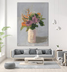 Fall Floral by Pamela Munger on GIANT ART - grey botanical