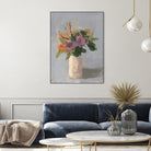 Fall Floral by Pamela Munger on GIANT ART - grey botanical