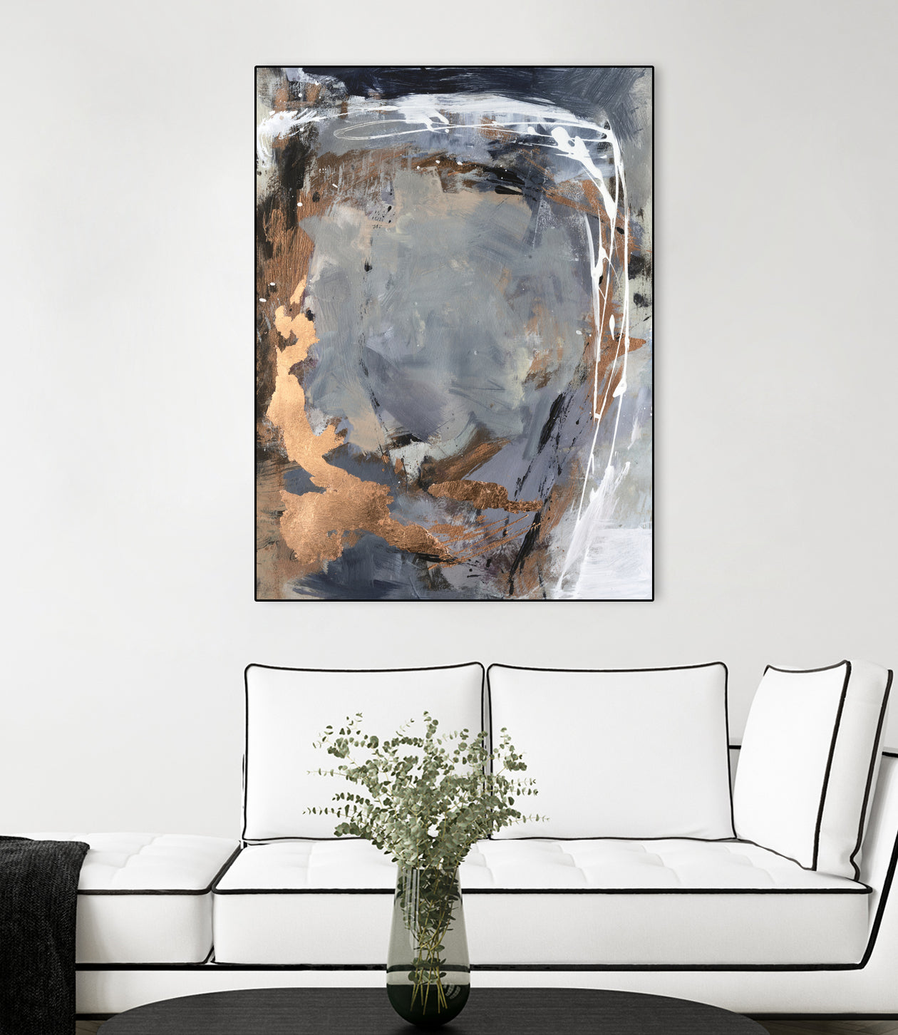 Copper Crested Twilight  I by Victoria Barnes on GIANT ART - abstract geometrics abstract